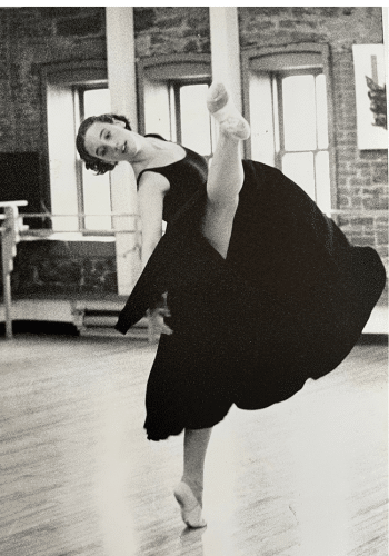 Performing my own choreography. Credit: Pamela Collins